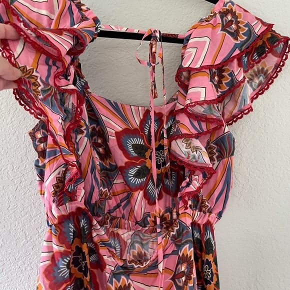 Farm Rio Cover-Up Mini Dress - Picture 8 of 13